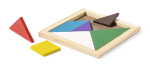 tangram puzzel van hout