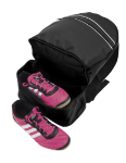 rugzak polyester met schoenvak