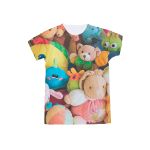 kinder t-shirt 100% katoen, 140 gr/m2