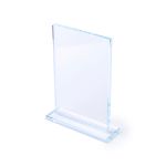 rechthoekige glazen trofee.