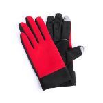 sporthandschoenen touchscreen 1 maat vanzox - rood