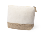 toilettas van jute en katoentays