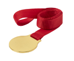 metalen medaille met polyester band maclein