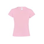 kleuren kinder t-shirt 150 gr fruit of the loom - roze