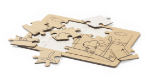 puzzel set van gerecycleerd karton clavier
