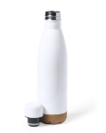 sublimatie fles pooch rvs en kurk 750 ml