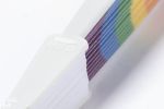 waaier rupaul rpet polyester. regenboog.