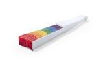 waaier rupaul rpet polyester. regenboog.