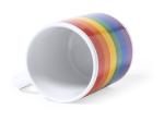 regenboog keramische mok mercurik 370 ml