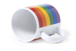 regenboog keramische mok mercurik 370 ml