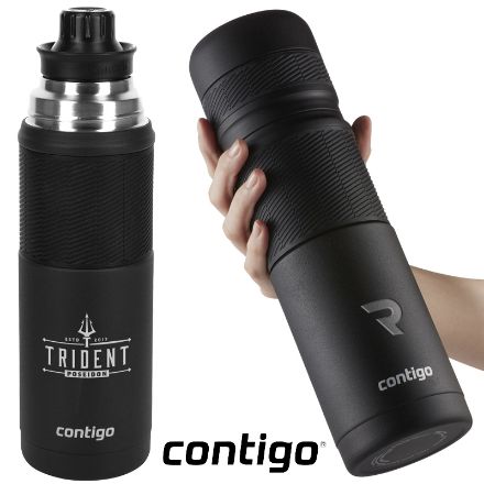 thermosfles met dubbele rvs wand contigo 740 ml