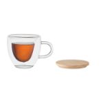 dubbelwandige borosilicaat mok 180 ml
