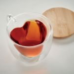 dubbelwandige borosilicaat mok 180 ml
