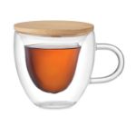 dubbelwandige borosilicaat mok 180 ml