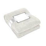 deken van flanel - beige