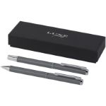 set balpen en rollerbalpen van recycled aluminium