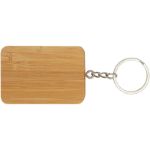 6-in-1 intrekbare bamboe sleutelhanger oplaadkabel