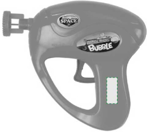 tampondruk (10 x 25 mm)