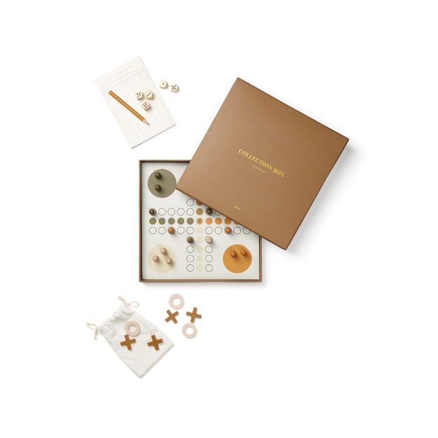 vinga 3-in-1 gezelschapsspelletjes box