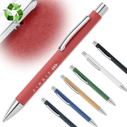 gerecyclede papieren balpen