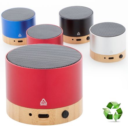 bluetooth luidspreker recycled aluminium raloobeat
