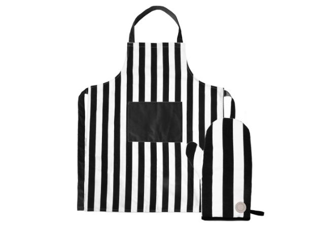 sagaform aron schort en bbq handschoen set