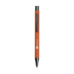 brady soft touch recycled alu pen blauwschrijvend - oranje