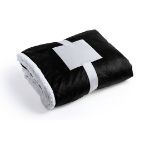 fleece deken 380 gr/m2 - zwart