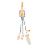 oplaadkabel van bamboe en rpet vilt braxton