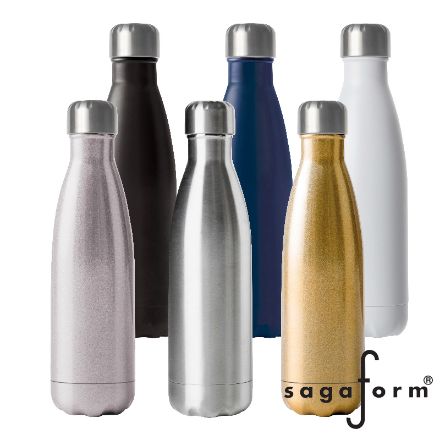 sagaform nils stalen fles 500 ml