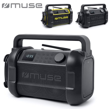 bouwradio met bluetooth 20 w met fm-radio