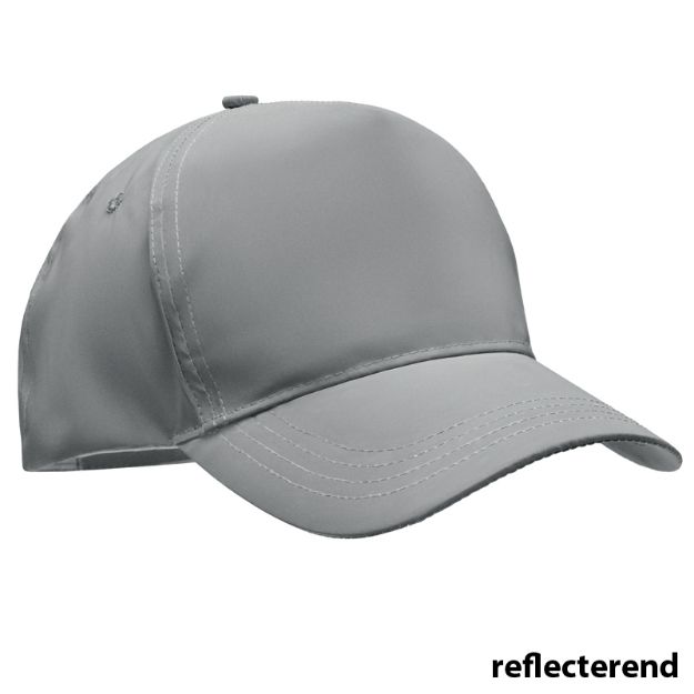 reflecterende baseballcap met 5