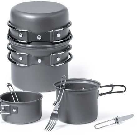 keukengerei camping set sondic