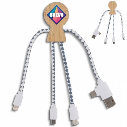 xoopar mr. bio bamboe oplaadkabel