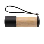 bamboe- en rcs-gerecyclede plastic zaklamp