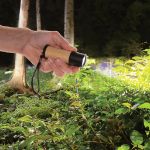 bamboe- en rcs-gerecyclede plastic zaklamp