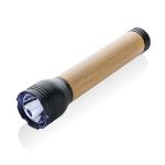 lucid 5w zaklamp van recycled plastic en bamboe