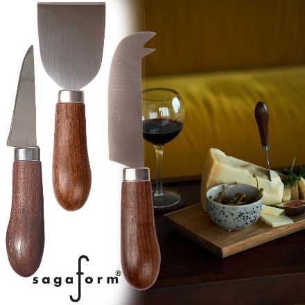 sagaform astrid kaasmessenset 3-delig