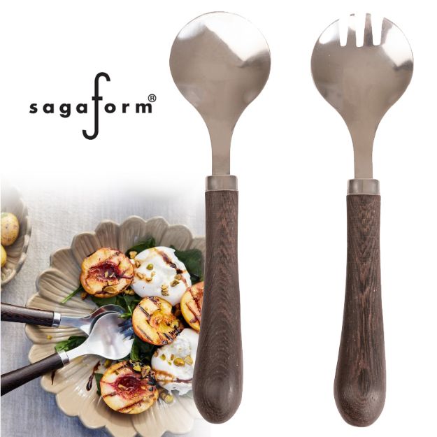 sagaform astrid slabestek 2-delig