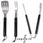 sagaform fredde barbecue set 3-delig