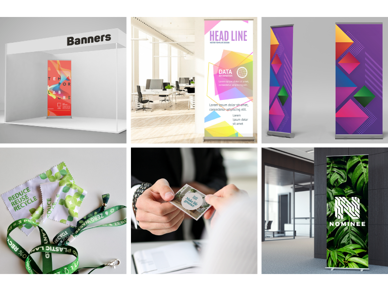 Banners in zicht