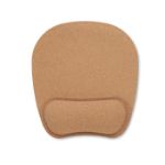 ergonomische muismat van kurk