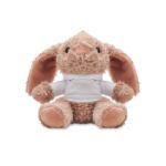 pluchen konijn met capuchontrui