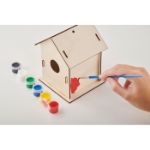 diy houten vogelhuisje