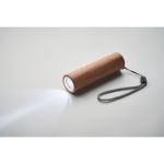 oplaadbare zaklamp beukenhout