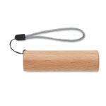oplaadbare zaklamp beukenhout