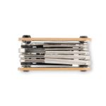 zakformaat bamboe multi-tool
