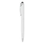 stylus balpen van recycled aluminium blauwe inkt