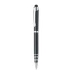 stylus balpen van recycled aluminium blauwe inkt