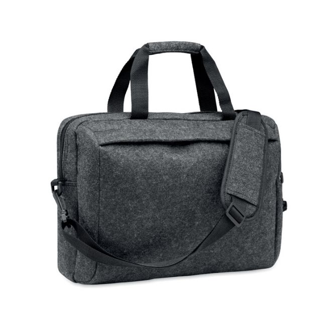 15 inch rpet vilten laptoptas plana